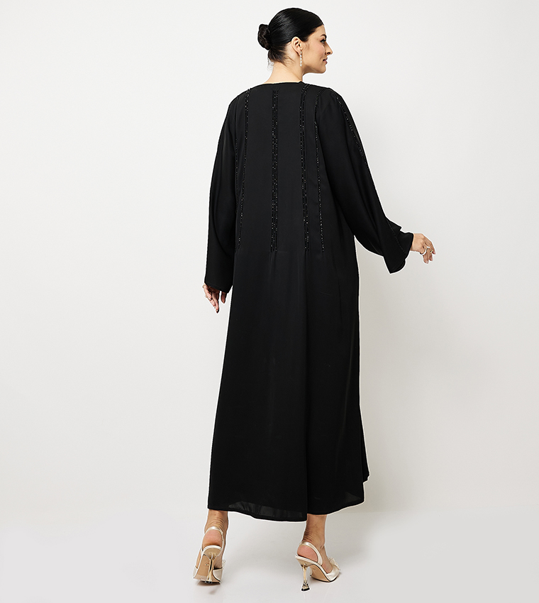 Embellished Long Sleeves Abaya