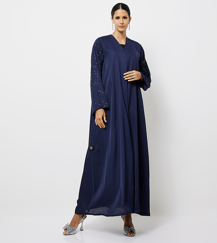 Embellished Long Sleeves Abaya