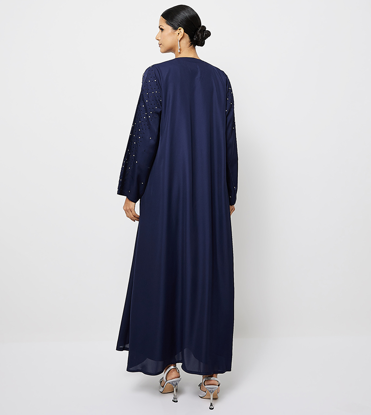 Embellished Long Sleeves Abaya