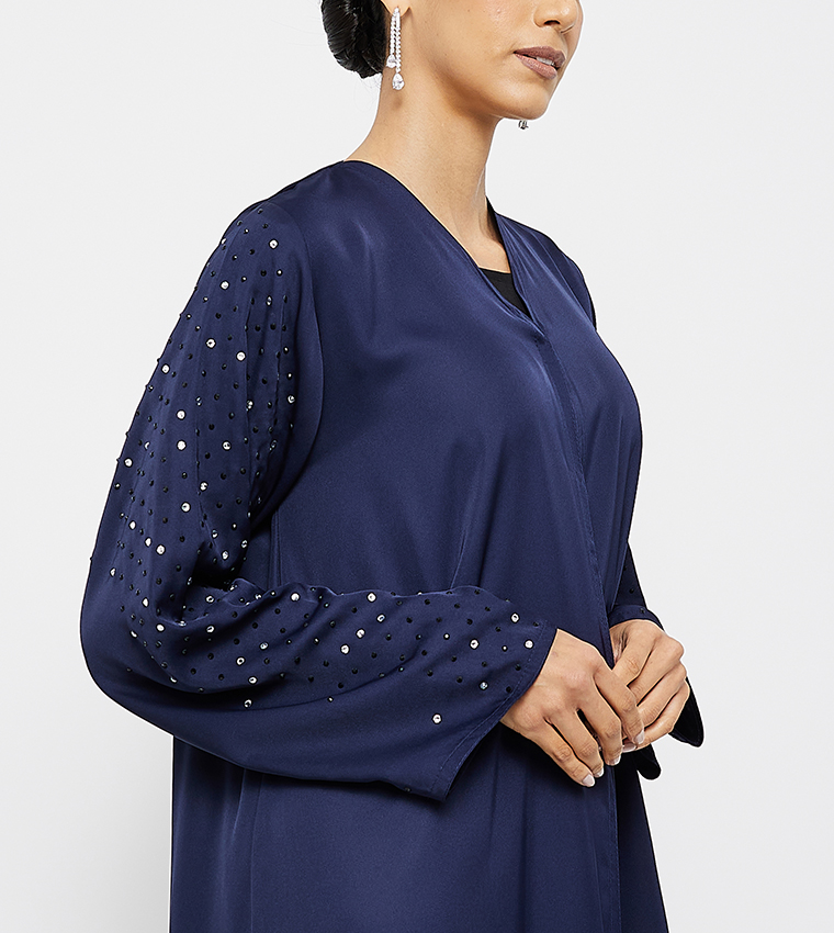 Embellished Long Sleeves Abaya