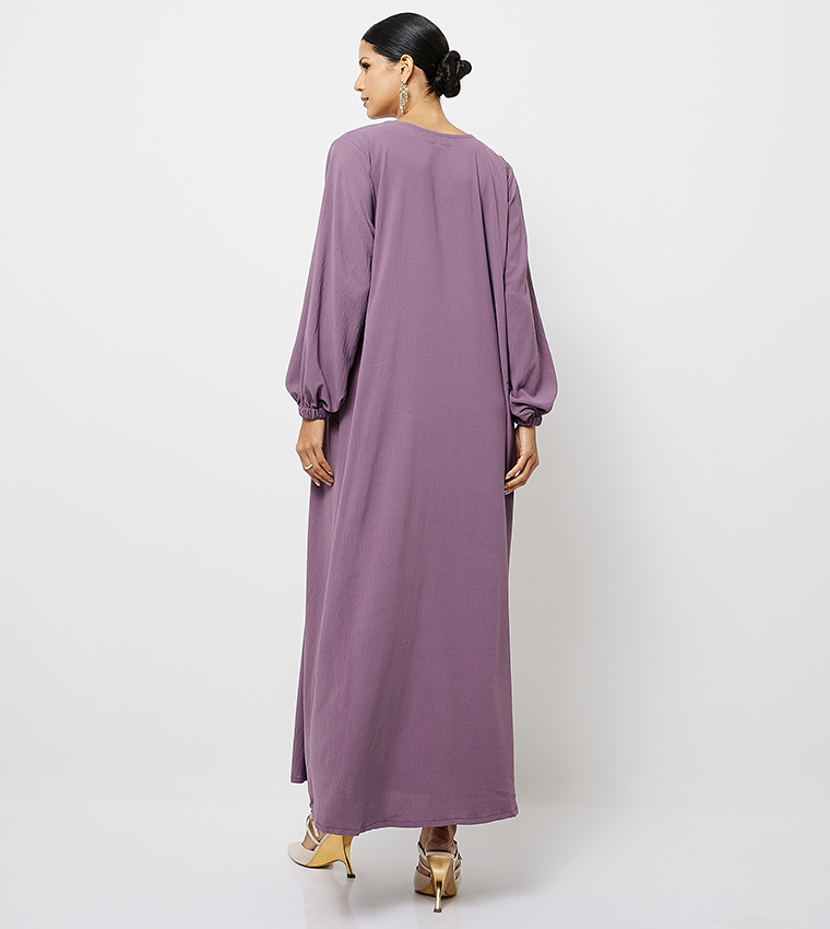 Roza Abaya  Abayas - Purple Abayas