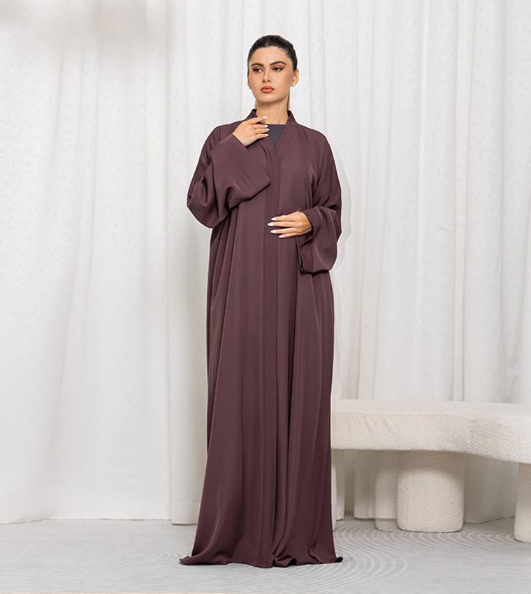 عباية ندى سادة بقبة دائرية