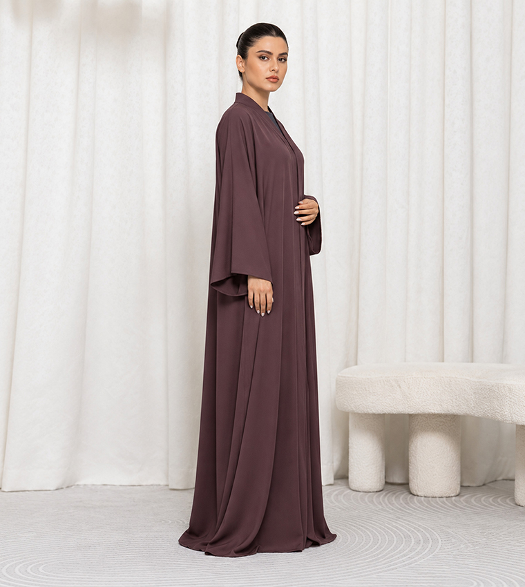 عباية ندى سادة بقبة دائرية