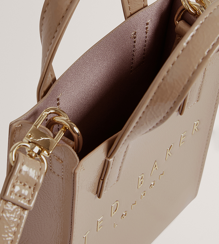 CRINKLL Textured Logo Detail Mini Tote Bag