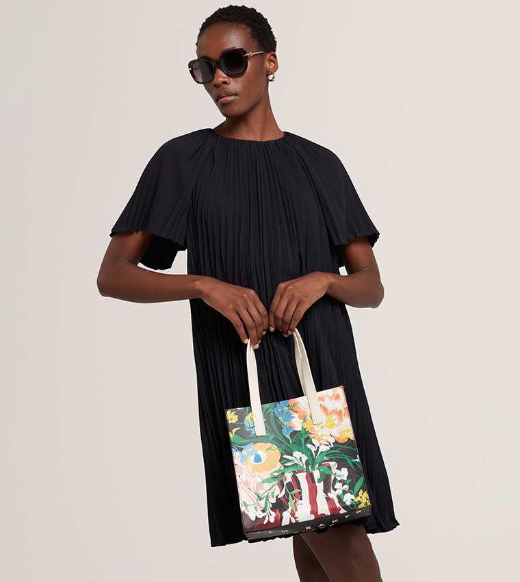 BOUCONI Floral Printed Tote Bag, Small