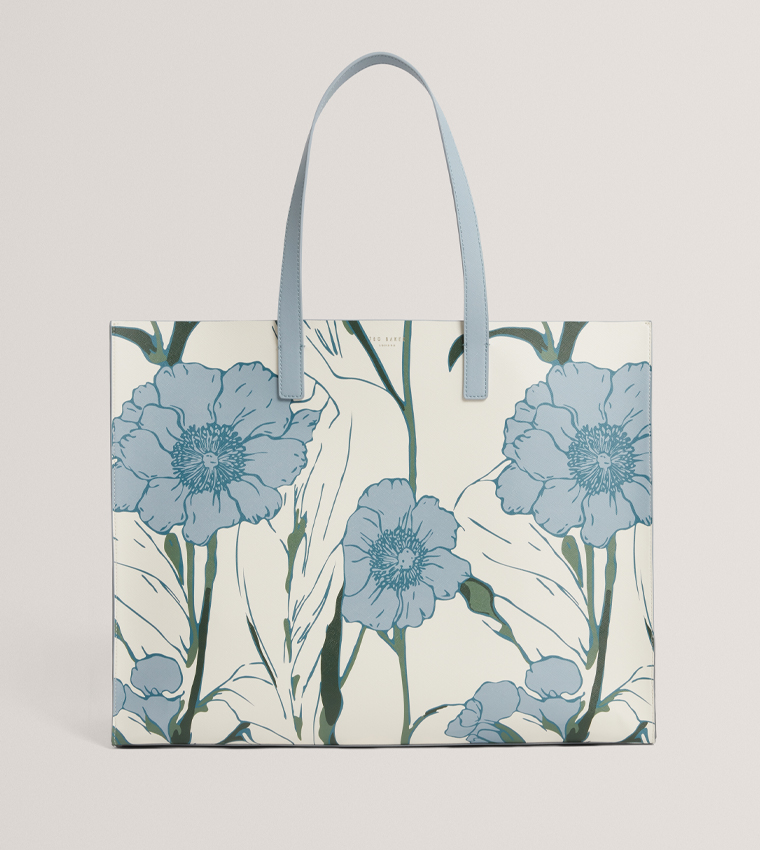 TOOOCON Floral Printed Tote Bag, Extra Large