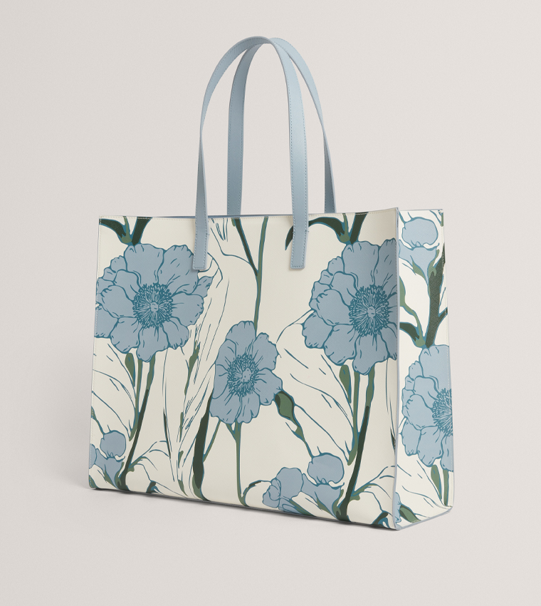TOOOCON Floral Printed Tote Bag, Extra Large