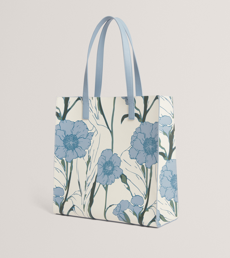 TIPCON Floral Printed Tote Bag, Large