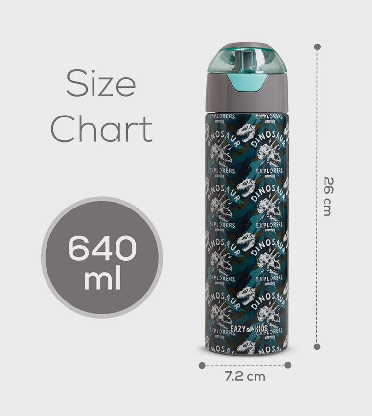قارورة ماء بخاخ حرارية ستانلس ستيل - 640مل