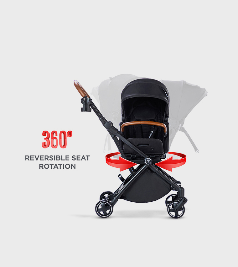 Compacto Auto Fold 360° Reversible Stroller