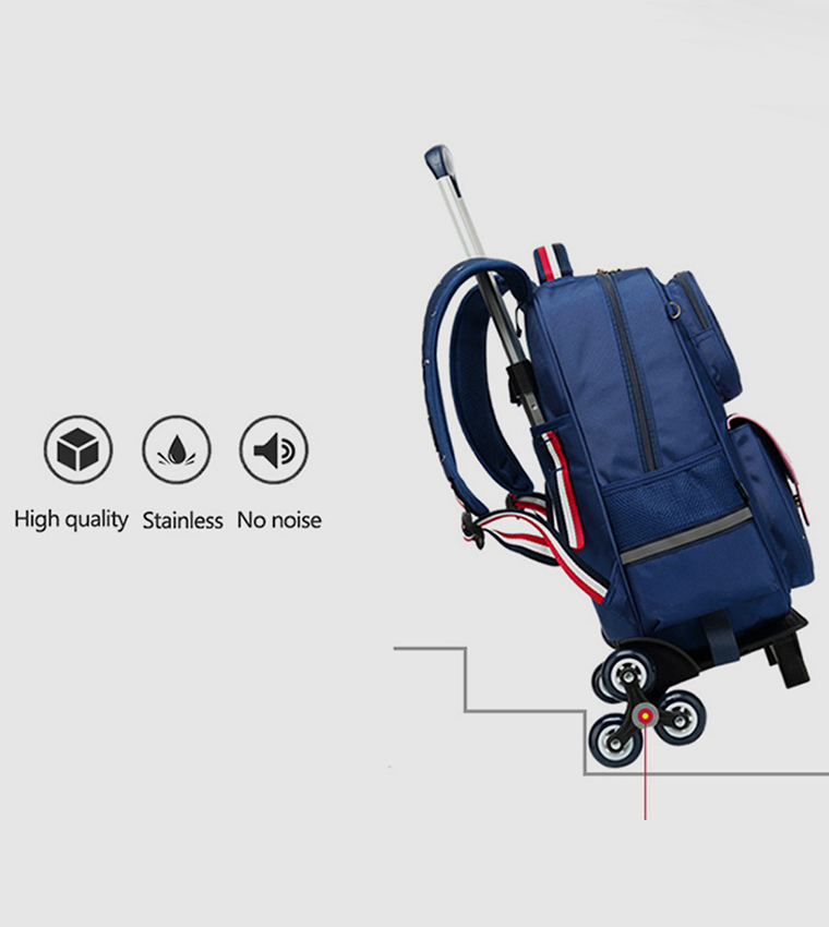 Eazy Kids  Trolley Backpack - Blue Travel Accessories