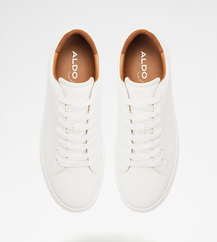 SEBBI Round Toe Lace Up Sneakers