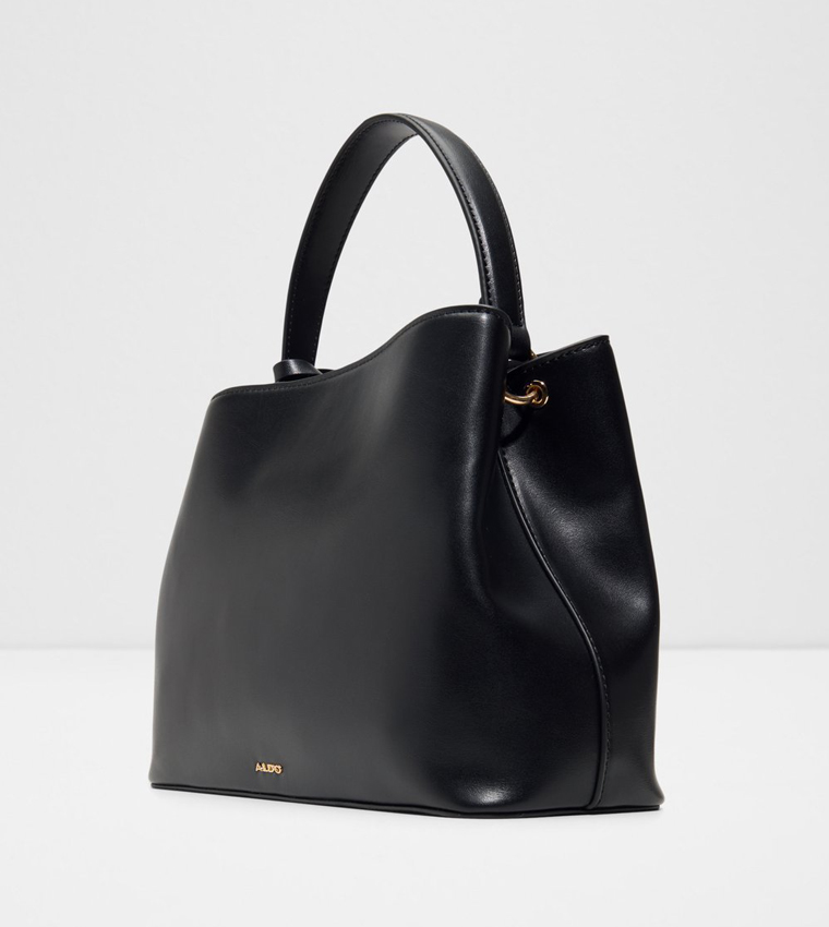 SELENIA Textured Top Handle Bag