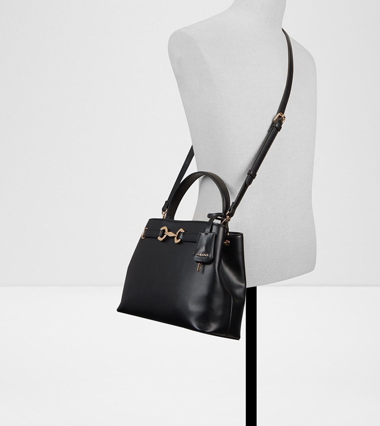 SELENIA Textured Top Handle Bag