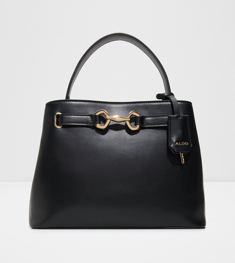 SELENIA Textured Top Handle Bag