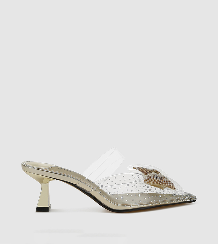 London Rag  Pumps - Gold Pumps