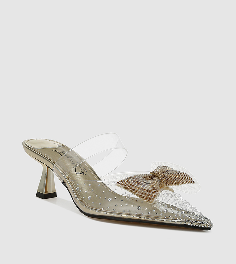 London Rag  Pumps - Gold Pumps