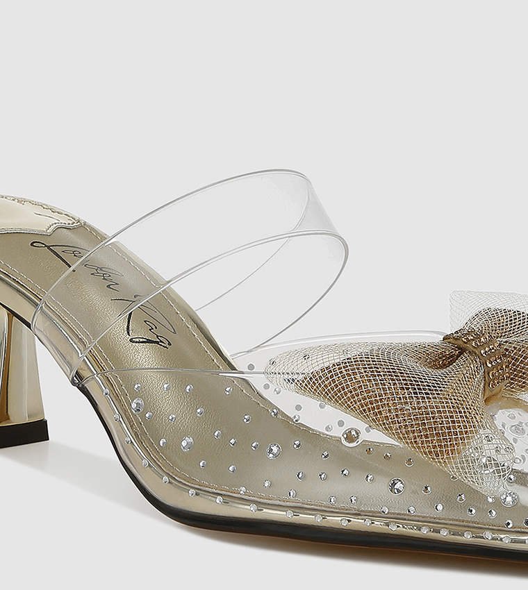 London Rag  Pumps - Gold Pumps