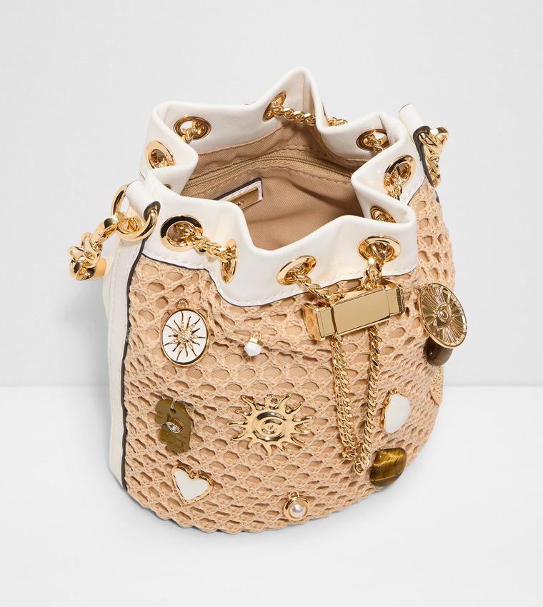 SHELLINA Embellished Bucket Bag