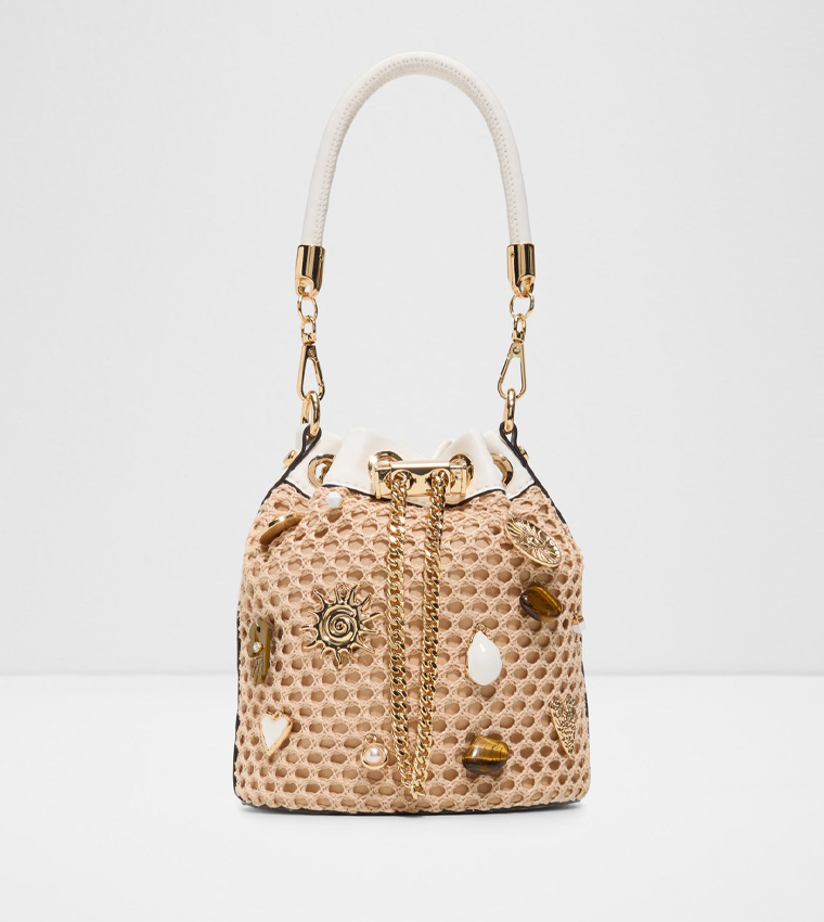 SHELLINA Embellished Bucket Bag
