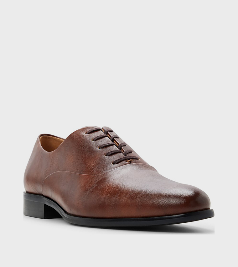 SINGLETON_H Almond Toe Oxford Shoes