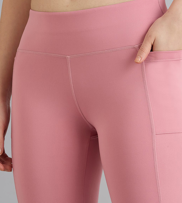 Solid Active Flared Leggings