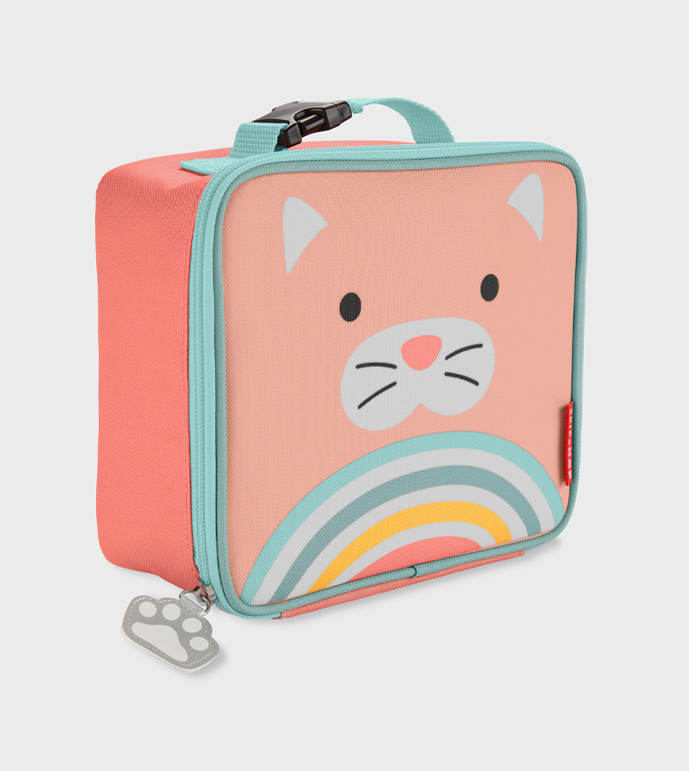 Zip-Around Lunch Bag - Cat