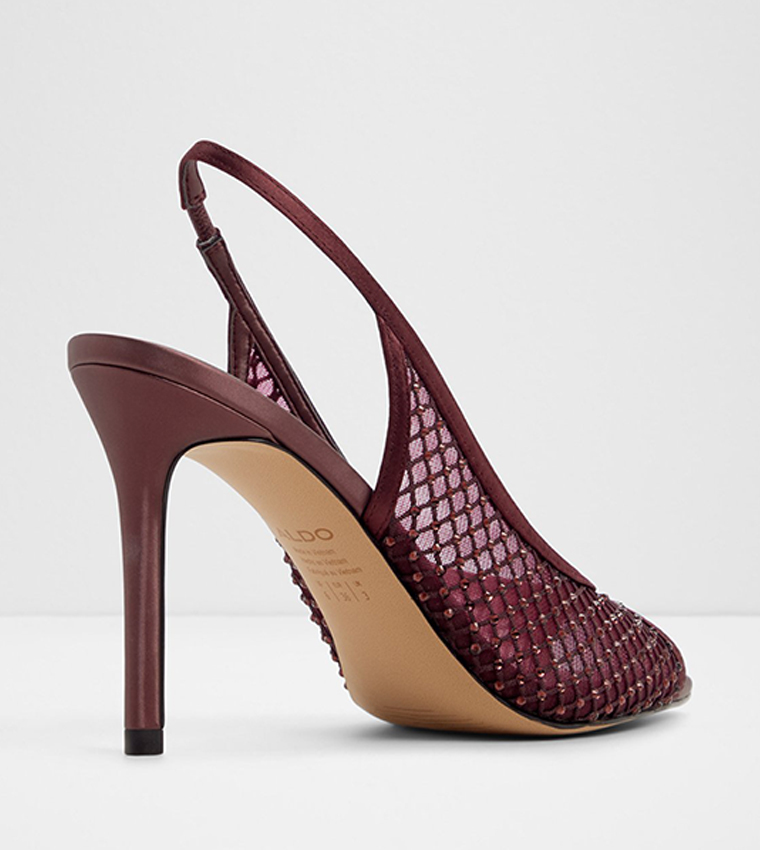 SKOLAS Embellished Slingback Heel Sandals