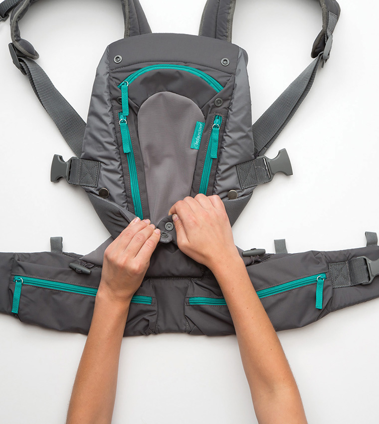 حامل أطفال مع جيوب متعددة 