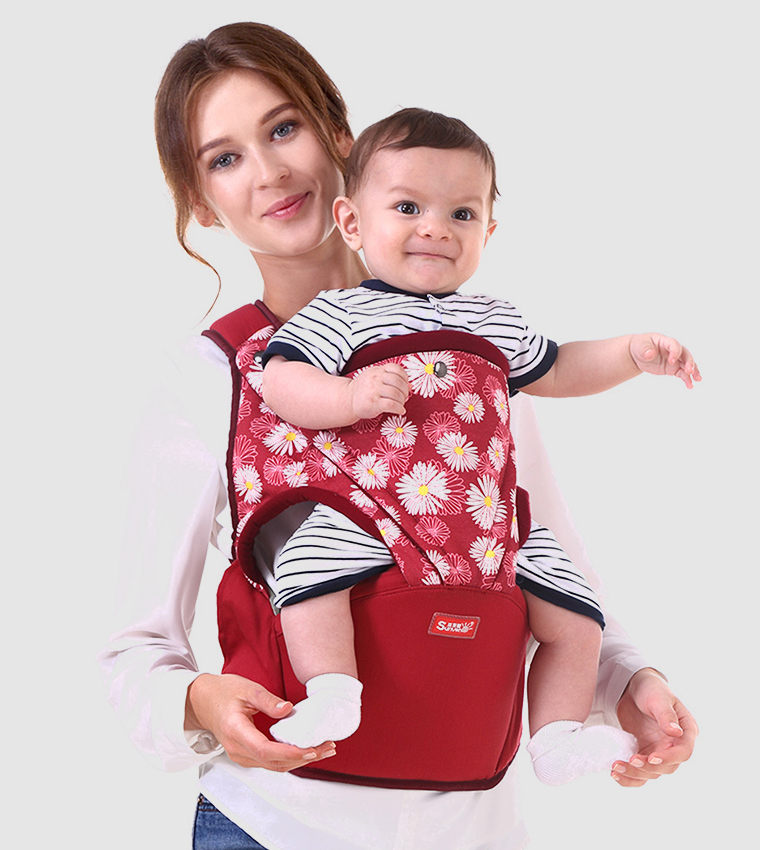 Baby Carrier - Flower Red
