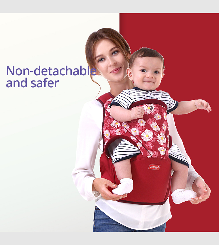 Baby Carrier - Flower Red