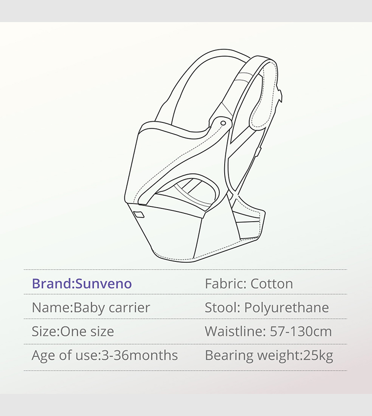 Baby Carrier - Flower Red