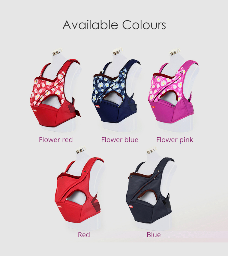 Baby Carrier - Flower Red