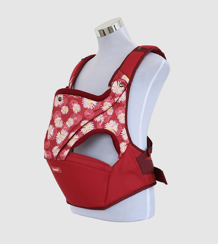 Baby Carrier - Flower Red