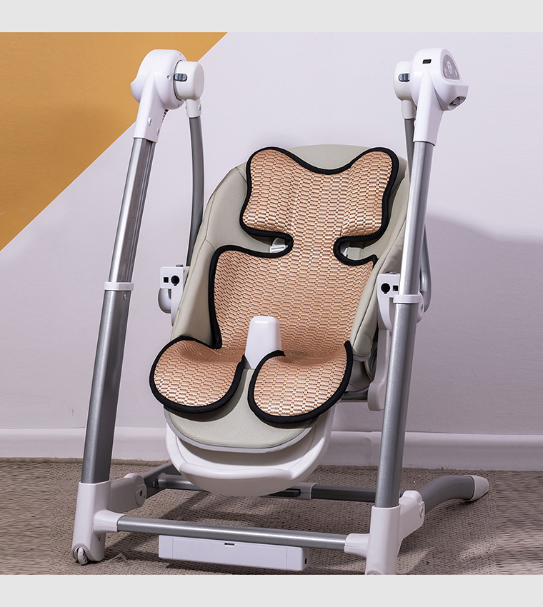 Breathable Cool Liner Pad for Baby Stroller, Car Seat, High Chair and Cradle - Beige