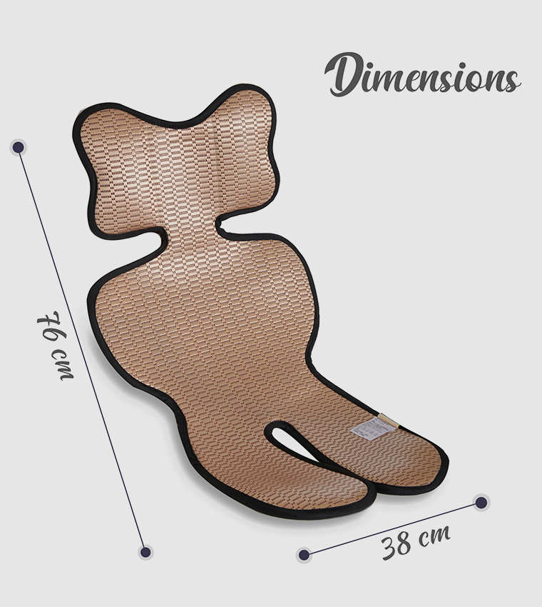 Breathable Cool Liner Pad for Baby Stroller, Car Seat, High Chair and Cradle - Beige