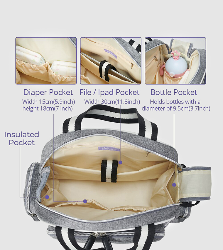 Signature Maternity Diaper Bag