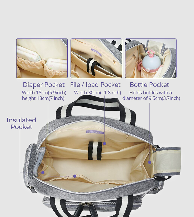 Signature Maternity Diaper Bag