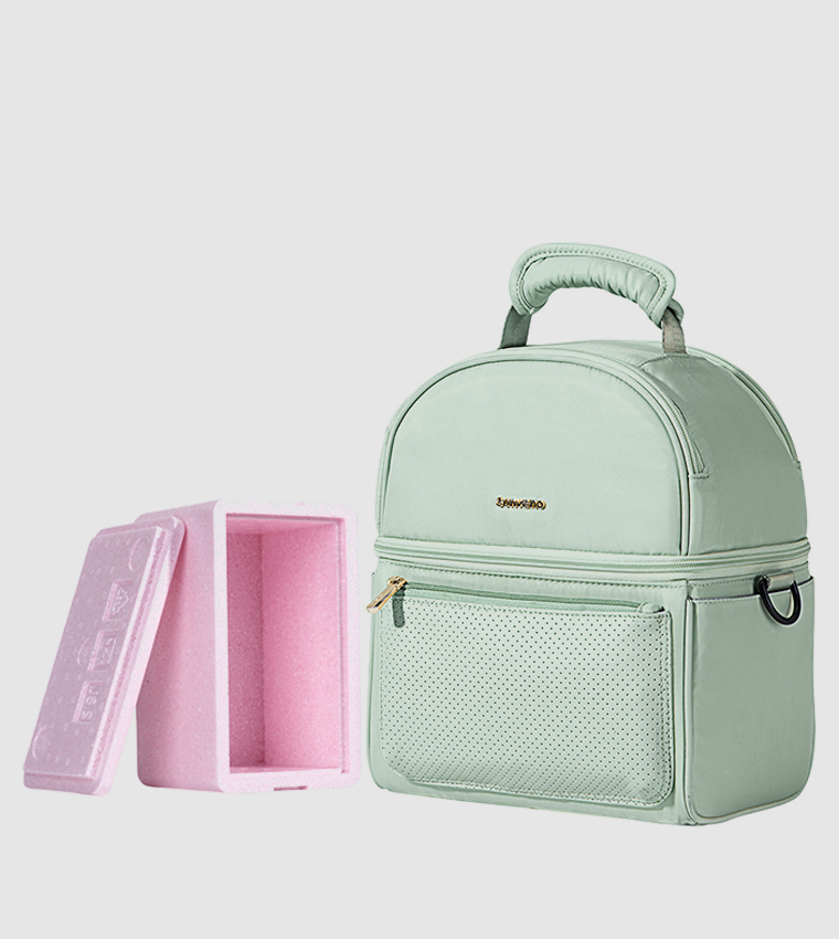 Insulated Lunch Bag with Thermo Box