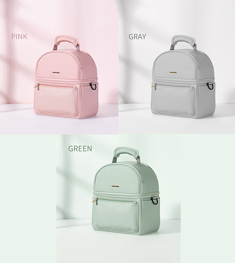 Insulated Lunch Bag with Thermo Box