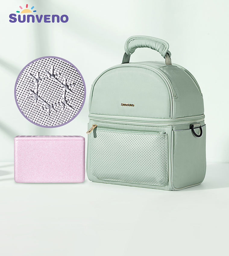 Insulated Lunch Bag with Thermo Box