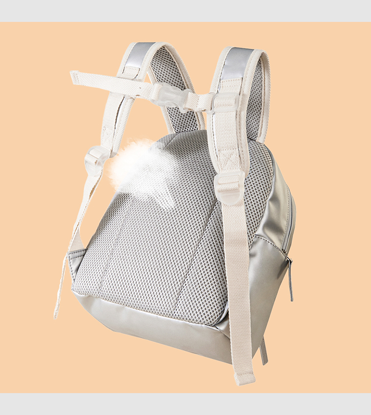 Sunveno  Backpacks - Silver Backpacks