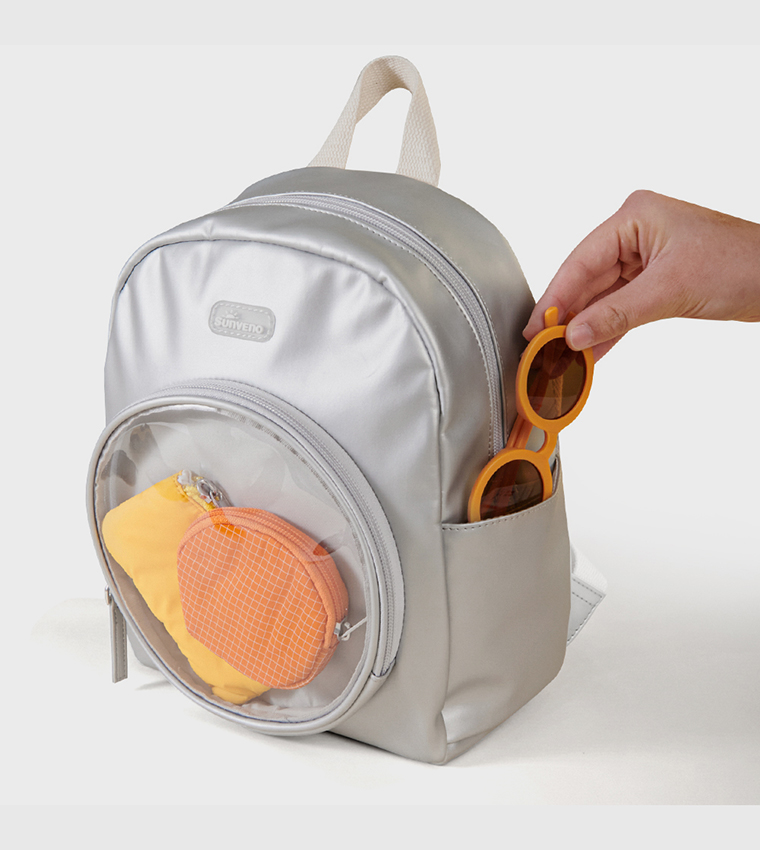 Sunveno  Backpacks - Silver Backpacks
