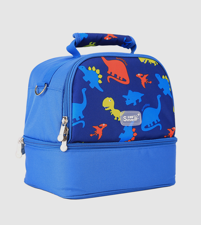 Dinosaur Printed Insulated Lunch Bag