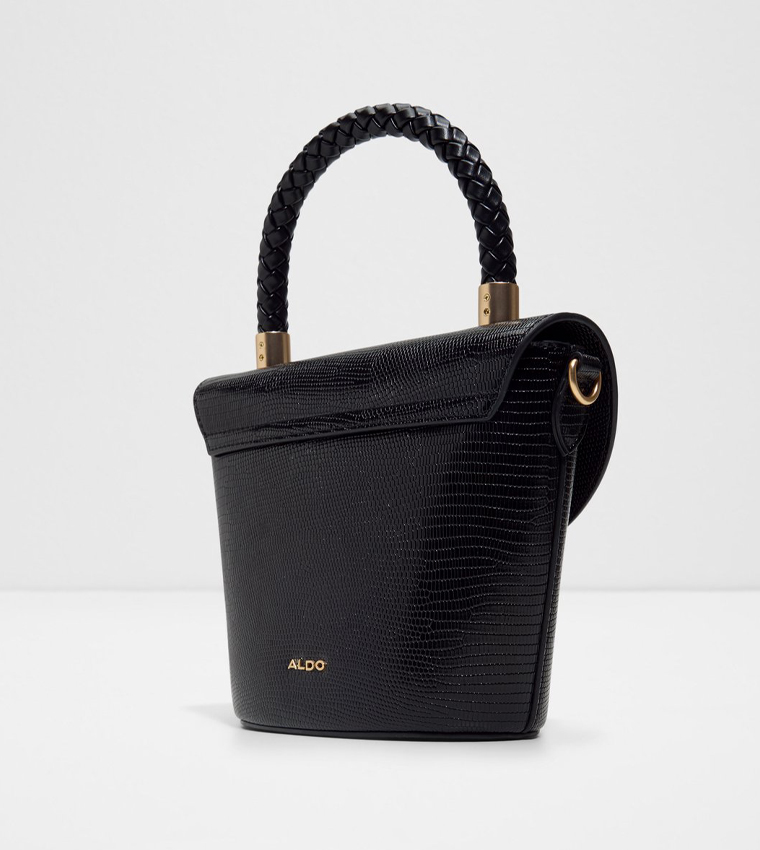 SOLETTA Textured Top Handle Bag