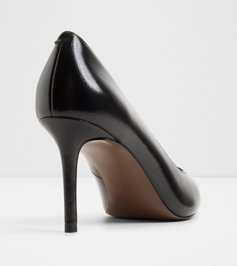SOMAYA Textured Pointed Toe Pumps