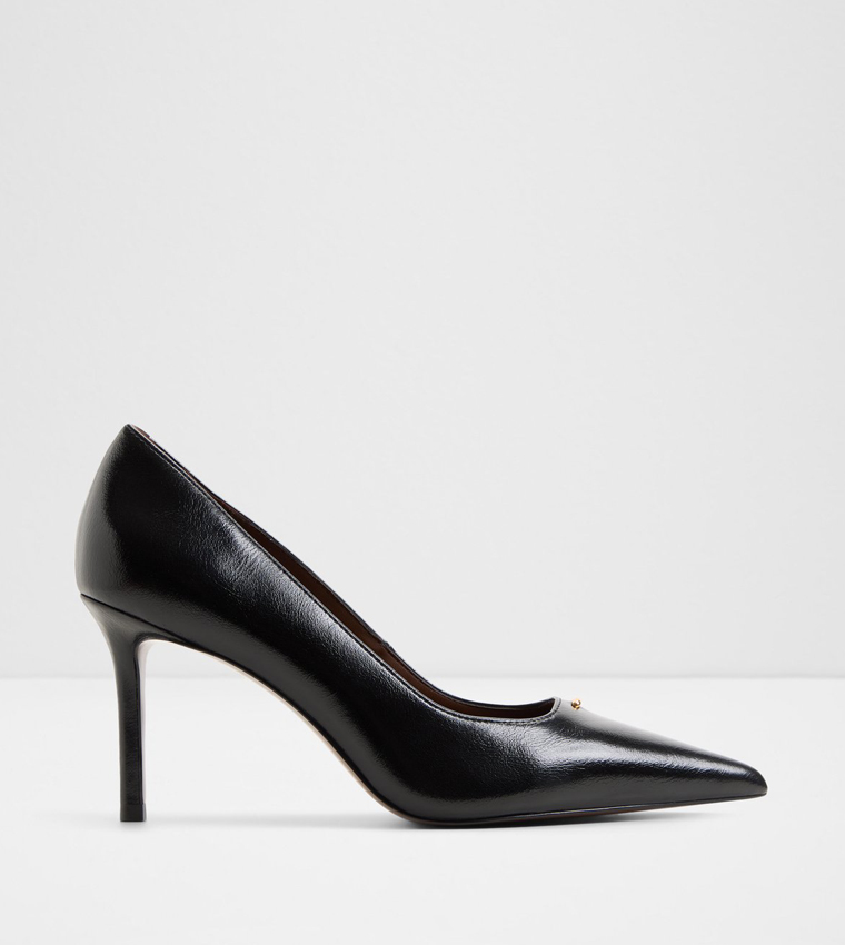 SOMAYA Textured Pointed Toe Pumps