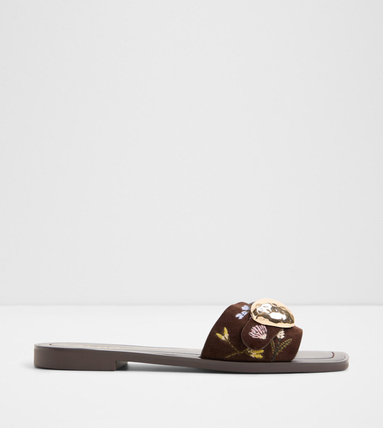ألدو  الصنادل المسطحة - بني  Flat Sandals
