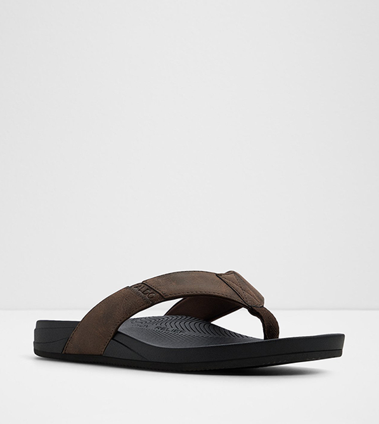 Aldo  Casual Sandals - Dark Brown Casual Sandals
