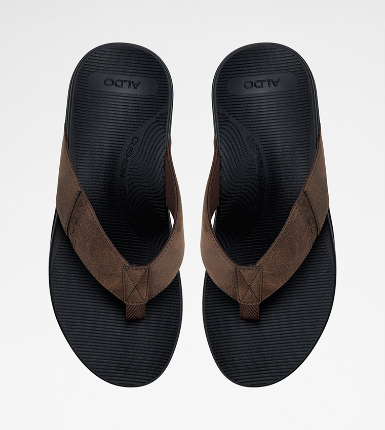 Aldo  Casual Sandals - Dark Brown Casual Sandals
